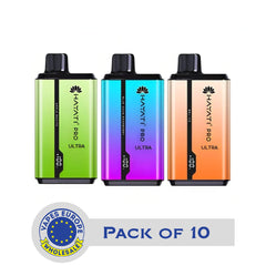 Hayati Pro Ultra 15000 Puffs Disposable Vape Caja de 10