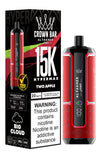 Al Fakher Crown Bar 15K Hypermax Desechable Vape (Caja de 10)