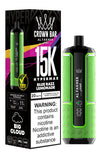 Al Fakher Crown Bar 15K Hypermax Desechable Vape (Caja de 10)