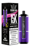 Al Fakher Crown Bar 15K Hypermax Desechable Vape (Caja de 10)