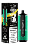 Al Fakher Crown Bar 15K Hypermax Desechable Vape (Caja de 10)