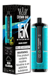 Al Fakher Crown Bar 15K Hypermax Desechable Vape (Caja de 10)
