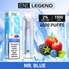 Elux ENE Legend 4000 Caladas desechable Vape (Caja de 10)