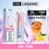 Elux ENE Legend 4000 Caladas desechable Vape (Caja de 10)
