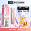 Elux ENE Legend 4000 Caladas desechable Vape (Caja de 10)