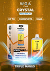 The Crystal Pro Max + 10000 Desechable Vape (Caja de 10)
